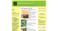 Desktop Screenshot of gardendesignonline.com